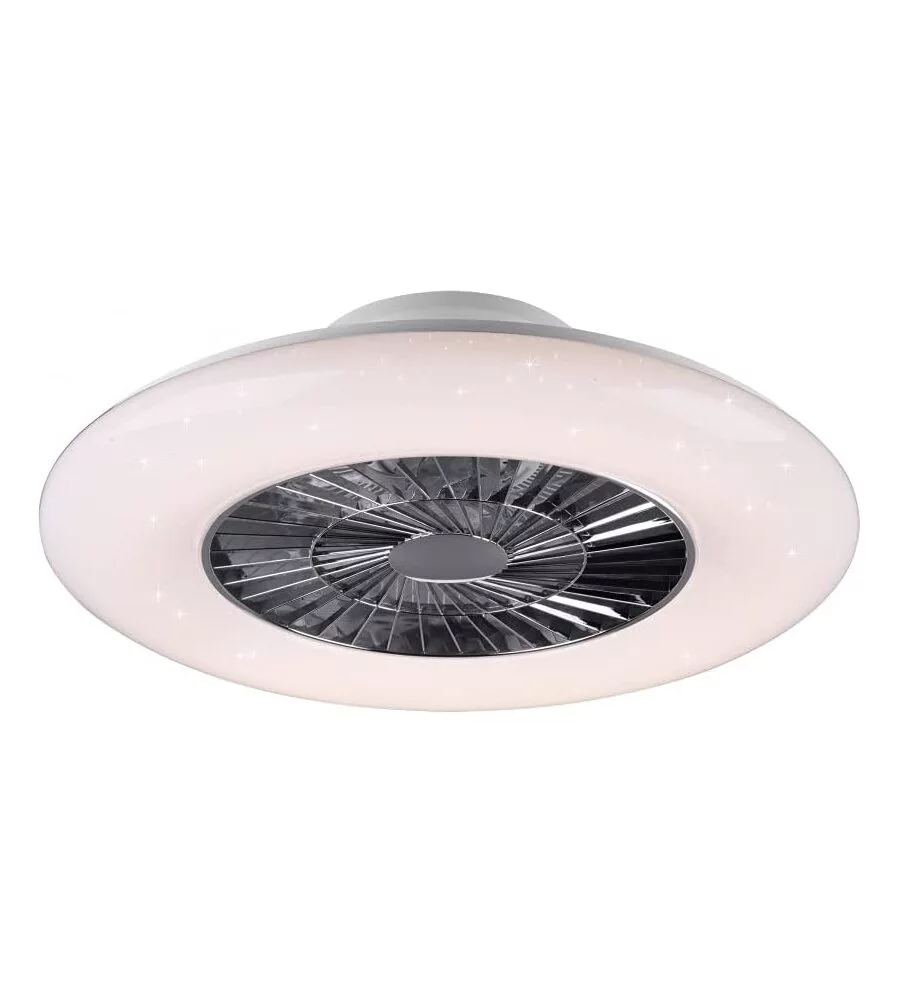 Ventilatore da soffitto "visby" con led incluso Ø60 cm, 40w